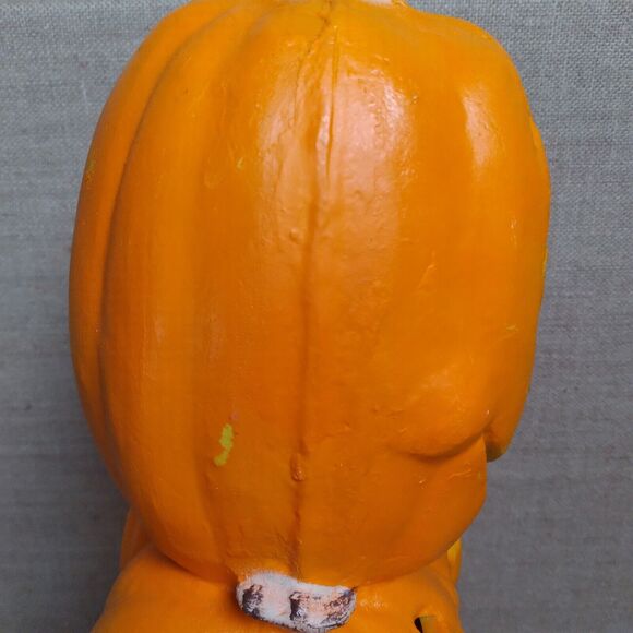 VTG 90s Paper Magic 18" Stacked Jack-O-Lantern Pumpkin Lighted Totem Halloween - Picture 8 of 12